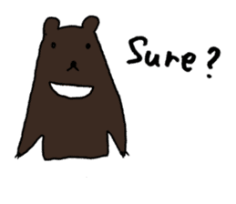 Kawaii Bears(Only English) sticker #3125481