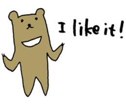 Kawaii Bears(Only English) sticker #3125491