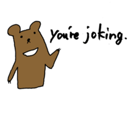 Kawaii Bears(Only English) sticker #3125501