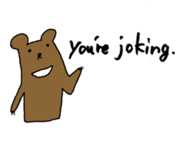 Kawaii Bears(Only English) sticker #3125501