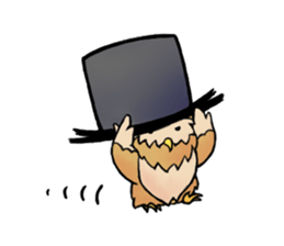 Two owls: Uncle Morse and his pupil sticker #3125737