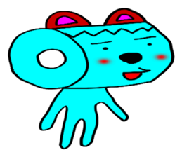 Tape bear sticker #3125747