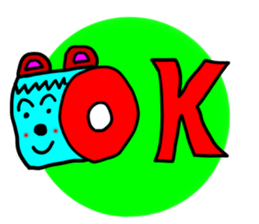 Tape bear sticker #3125748