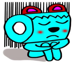 Tape bear sticker #3125754