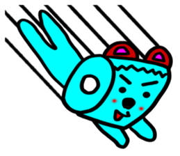 Tape bear sticker #3125758