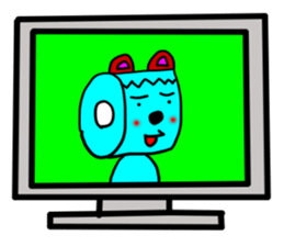 Tape bear sticker #3125760