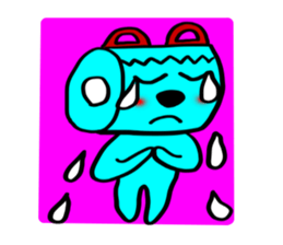 Tape bear sticker #3125761