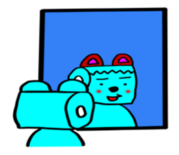 Tape bear sticker #3125768