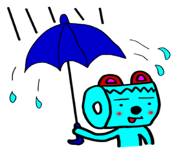 Tape bear sticker #3125769