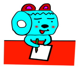 Tape bear sticker #3125774