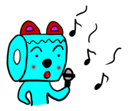 Tape bear sticker #3125779