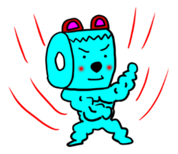 Tape bear sticker #3125780