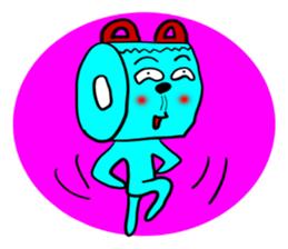 Tape bear sticker #3125785