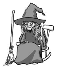 YURU Witch sticker #3126227