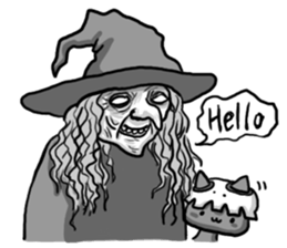 YURU Witch sticker #3126228