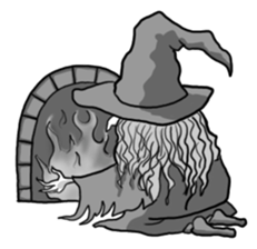 YURU Witch sticker #3126230