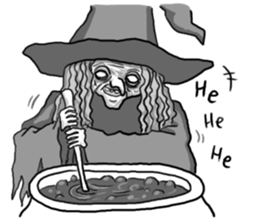 YURU Witch sticker #3126231