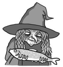 YURU Witch sticker #3126237