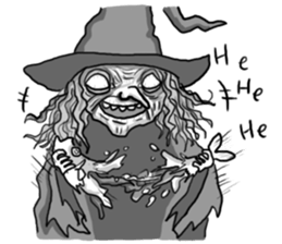 YURU Witch sticker #3126238