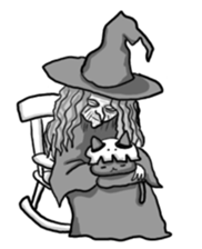 YURU Witch sticker #3126239