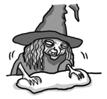 YURU Witch sticker #3126251