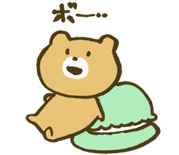 It is a bear leisurely sticker #3126435