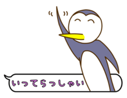 Penguin of the message sticker #3126751