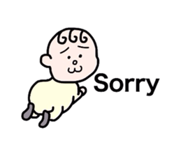 People to apologize. sticker #3126818