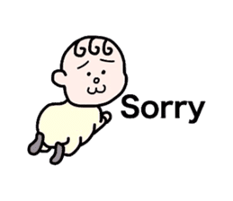 People to apologize. sticker #3126818