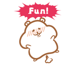 Cry of hamster(English version) sticker #3126870