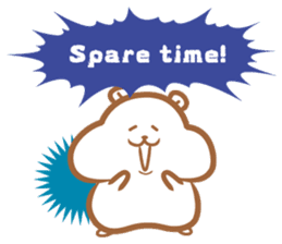 Cry of hamster(English version) sticker #3126897