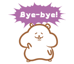 Cry of hamster(English version) sticker #3126905