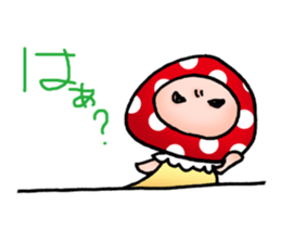 Mushrooms'man sticker #3127205