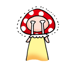 Mushrooms'man sticker #3127209