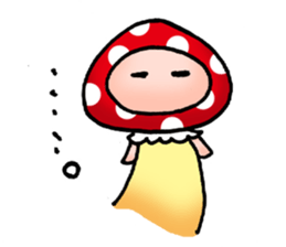 Mushrooms'man sticker #3127212