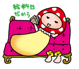 Mushrooms'man sticker #3127219