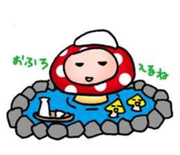Mushrooms'man sticker #3127224
