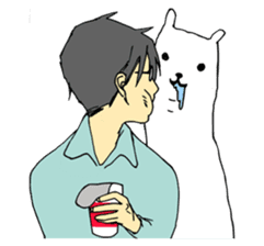 Alpaca&Mr.Shirota sticker #3127242
