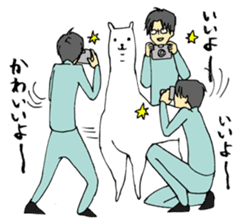 Alpaca&Mr.Shirota sticker #3127254