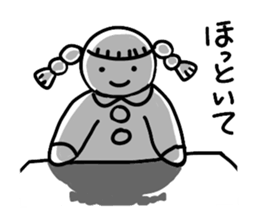 The hand puppet Susie-2 sticker #3127319