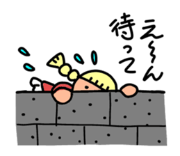 The hand puppet Susie-2 sticker #3127323