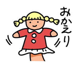 The hand puppet Susie-2 sticker #3127327