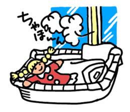 The hand puppet Susie-2 sticker #3127334