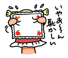 The hand puppet Susie-2 sticker #3127335