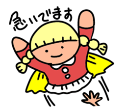 The hand puppet Susie-2 sticker #3127344