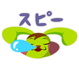 rhythmic gymnastics rabbit ! sticker #3127373