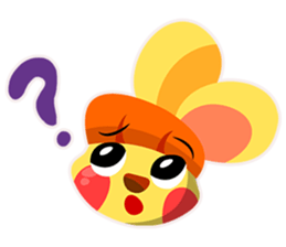 rhythmic gymnastics rabbit ! sticker #3127376