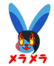 rhythmic gymnastics rabbit ! sticker #3127378
