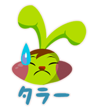 rhythmic gymnastics rabbit ! sticker #3127380