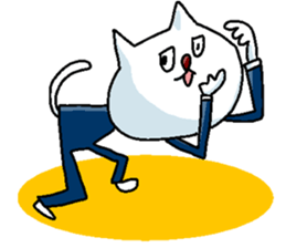 Daily lives of cat sticker #3127705